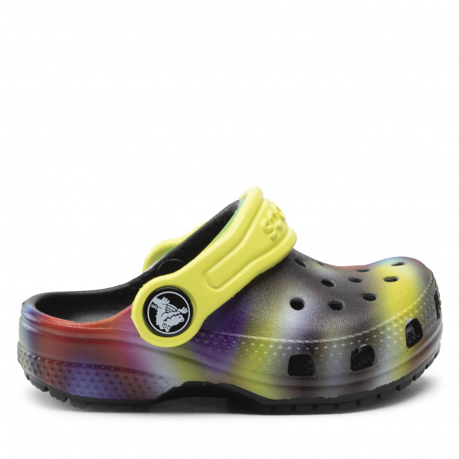Klapki Crocs – Classic Solarized Cgt 207588 Black/Multi