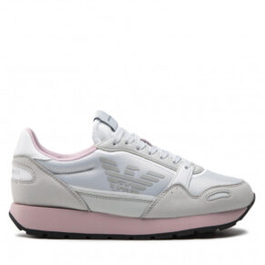 Sneakersy EMPORIO ARMANI – X3X058 XN313 S123 Perla/Op.White/Rosa