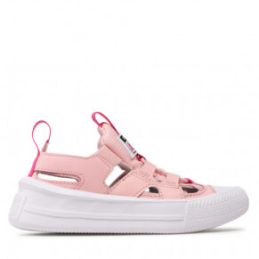 Sandały Converse – Ultra Sandal Slip A01218C Storm Pink/Pink Zest/White