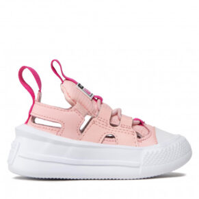 Sandały Converse – Ultra Sandal Slip A01220C Storm Pink/Pink Zest/White