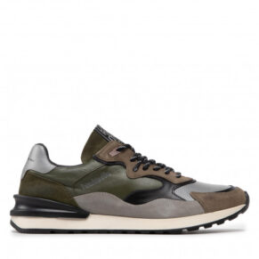 Sneakersy PANTOFOLA D’ORO – Treviso Runner Uomo Low 10223038.52A Olive