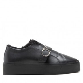 Sneakersy Calvin Klein – Platform Cupsole Slip On Ck Hw-L HW0HW01331 Ck Black BAX