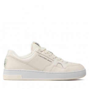 Sneakersy CALVIN KLEIN JEANS – Basket Cupsole Lacup Low YM0YM00497 Off White 01V