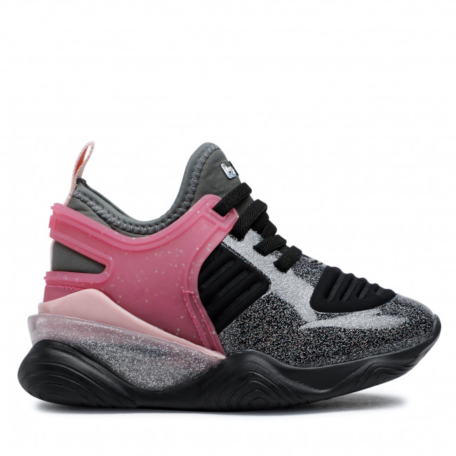 Sneakersy Bibi – Light Flow 1160024 Graphite/Black/Hot Pink