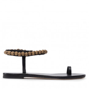 Sandały TORY BURCH – Capri Beaded Ankle Sandal 134975 Perfect Black 006