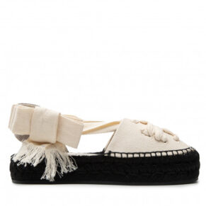 Espadryle TORY BURCH – Woven Bouble T Espadrille 282 Natural/Natural
