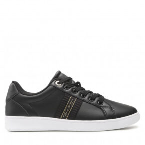 Sneakersy Tommy Hilfiger – Signature Webbing Court Sneaker FW0FW06803 Black BDS