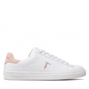 Sneakersy TRUSSARDI – 79A00827 White/Rose