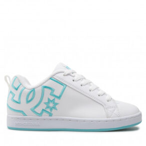 Sneakersy DC – Court Graffik 300678 White/White/Blue(Xwwb)