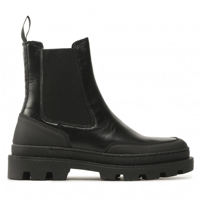 Sztyblety Les Deux – Tanner Leather Chealsea Boot LDM820021 Black 100100