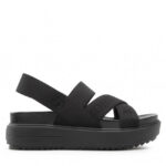 Sandały MICHAEL Michael Kors – Larson Strap Sandal 43T2LSFA2D Black