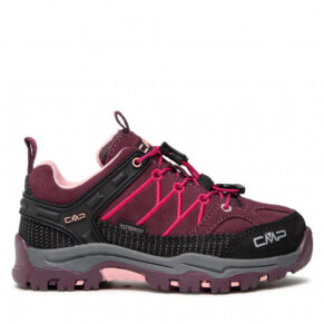 Trekkingi CMP – Kids Rigel Low Trekking Shoes Wp 3Q13244 Ptunga//Peach 05HM