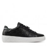 Sneakersy KARL LAGERFELD – KL61019 Black Lthr W/Iridescent