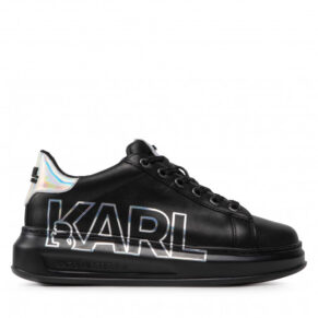 Sneakersy KARL LAGERFELD – KL62511I Black Lthr W/Iridescent
