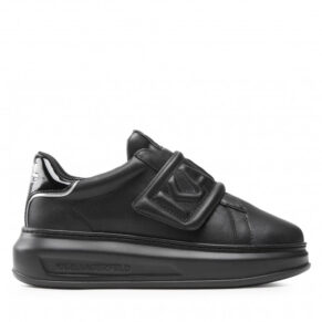 Sneakersy KARL LAGERFELD – KL62537 Black Lthr/Mono