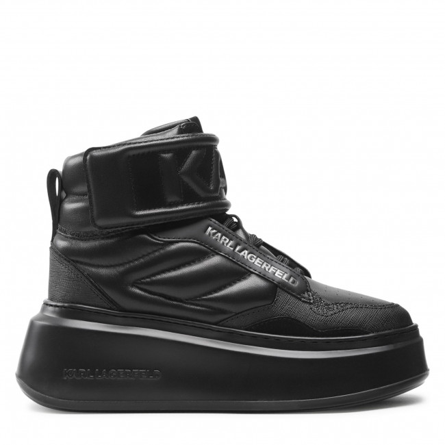 Sneakersy KARL LAGERFELD – KL63555 Black Lthr/Mono