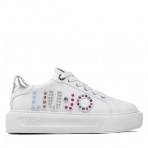 Sneakersy LIU JO – Kylie 10 BF2123 PX100 White/Silver 04370