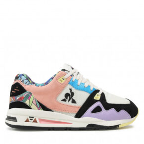 Sneakersy LE COQ SPORTIF – Lcs R1000 W Leona Rose 2220238 Marshmallow/Coral Pink