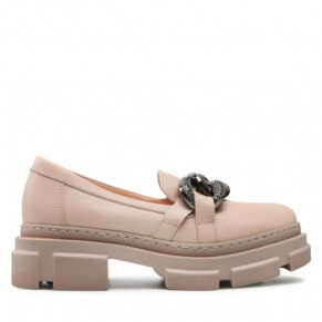 Loafersy EKSBUT – 2D-6499-R32 Beżowy
