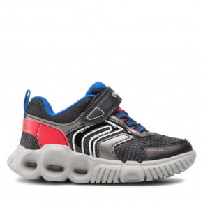 Sneakersy Geox – J Wroom B.B J25GAB 0FUCE C0048 M Black/Red