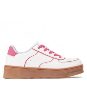 Sneakersy NYLON RED – WAG1152105A-01 White