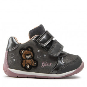 Sneakersy GEOX – B Each G.A B260AA 077HI C1377 Dk Grey/Dk Pink