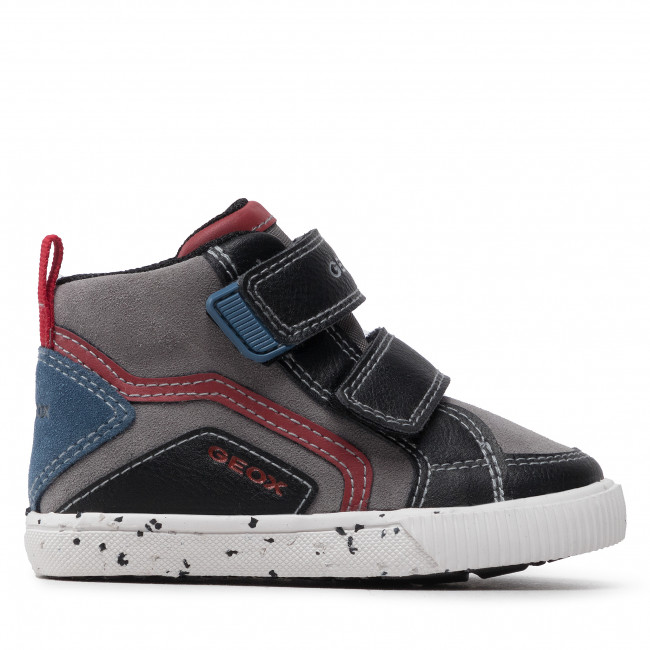 Sneakersy Geox – B Kilwi B. C B04A7C 022ME C0260 M Black/Dk Red