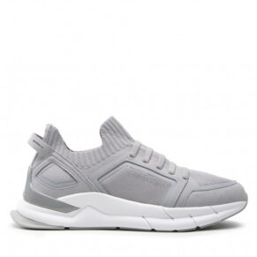 Sneakersy Calvin Klein – Low Top Lace Up Lth Mix HM0HM00616 Grey Fog PTA