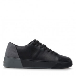 Sneakersy Calvin Klein – Low Top Lace Up HM0HM00676 Black/Medium Charcoal 0GM