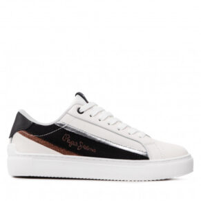 Sneakersy PEPE JEANS – Adams Brand PLS31402 White 800