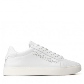 Sneakersy CALVIN KLEIN – Cupsole Lace Up Perf HW0HW00768 Triple White 0K4