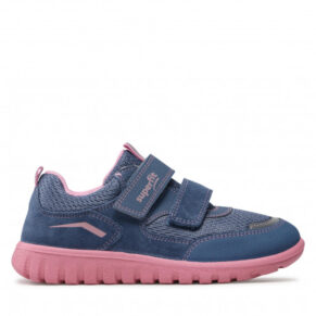 Sneakersy Superfit – 1-006194-8060 D Blau/Rosa