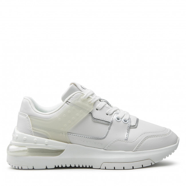 Sneakersy Calvin Klein Jeans – Sporty Runner Comfair Laceup Tpu YW0YW00696 Bright White YAF