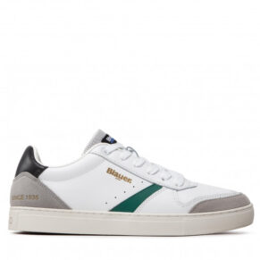 Sneakersy BLAUER – F2FARGO02/LES White/Green/Black