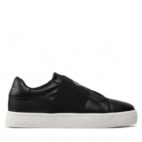 Sneakersy Calvin Klein Jeans – Classic Cupsole Ribbon Lth YW0YW00776 Black BDS