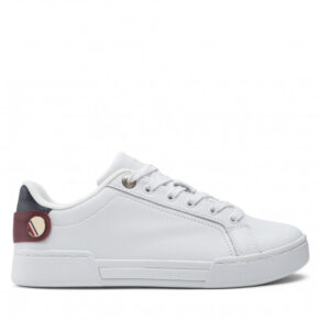 Sneakersy Tommy Hilfiger – Button Detail Court Sneaker FW0FW06733 White YBR