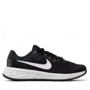 Buty Nike – Revolution 6 Nn (GS) DD1096 003 Black/White/Dk Smoke Grey
