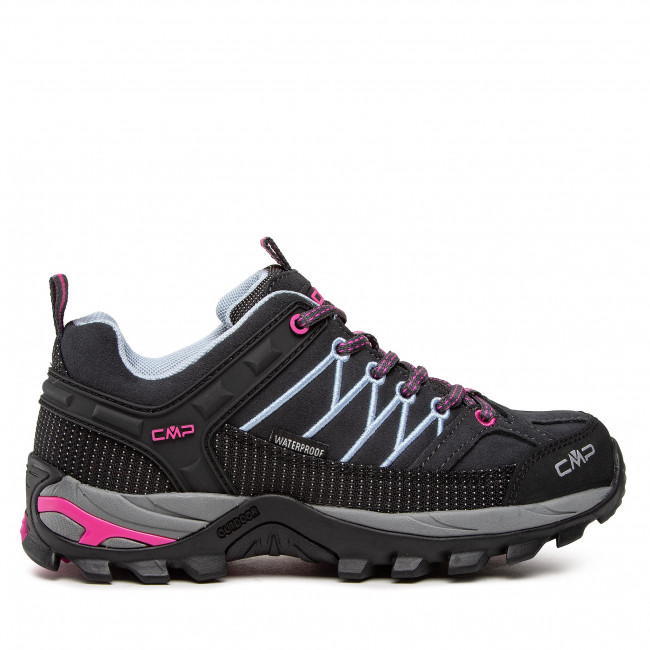 Trekkingi CMP – Rigel Low Wmn Trekking Shoes Wp 3Q13246 Titanio/Skyway 66UM