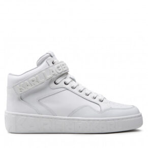 Sneakersy KARL LAGERFELD – KL61055 White Lthr/Mono
