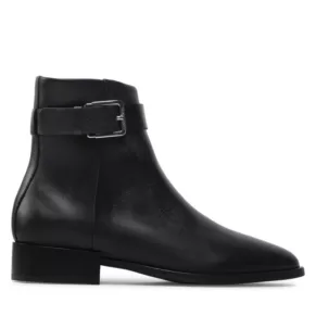 Botki Calvin Klein – Almond Ankle Boot W Hw-Lth HW0HW01303 Ck Black BAX