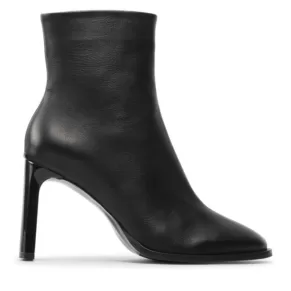 Botki Calvin Klein – Curved Stil Ankle Boot 80 HW0HW01240 Ck Black BAX