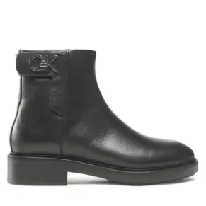 Botki Calvin Klein – Rubber Sole Ankle Boot HW0HW01258 Ck Black BAX