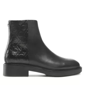 Botki Calvin Klein – Rubber Sole Ankle Boot HW0HW01276 Ck Black BAX