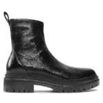 Botki MICHAEL Michael Kors – Comet Lug Bootie 40F2CMFE5B Black