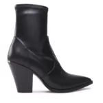 Botki MICHAEL Michael Kors – Dover Heeled Bootie 40F2DOHE8L Black