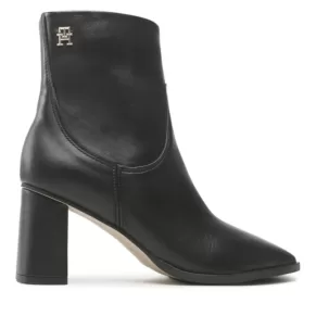 Botki Tommy Hilfiger – Soft Square Toe Ankle Boot FW0FW06838 Black BDS