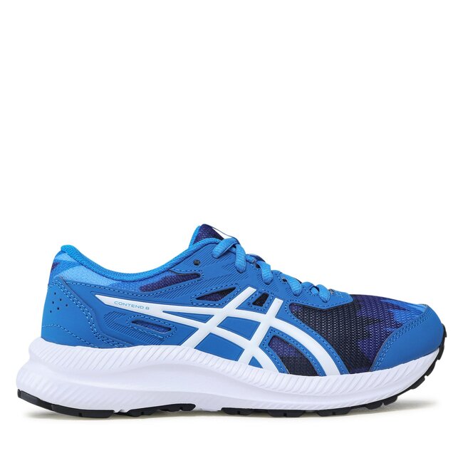 Buty Asics – Contend 8 Gs 1014A294 Electric Blue/White 400