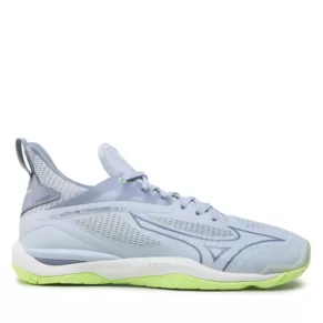 Buty Mizuno – Wave Miarge 4 X1GB215002 Heather/Subdued Blue/Neo Lime