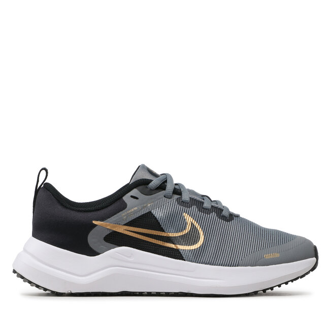 Buty Nike – Downshifter 12 Nn (Gs) DM4194 005 Cool Grey/Metallic Gold/Black