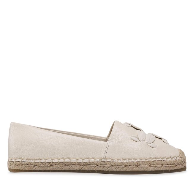 Espadryle Tory Burch – Woven Doublet Aline Espadrille Leather 144042 New Ivory/New Ivory 164